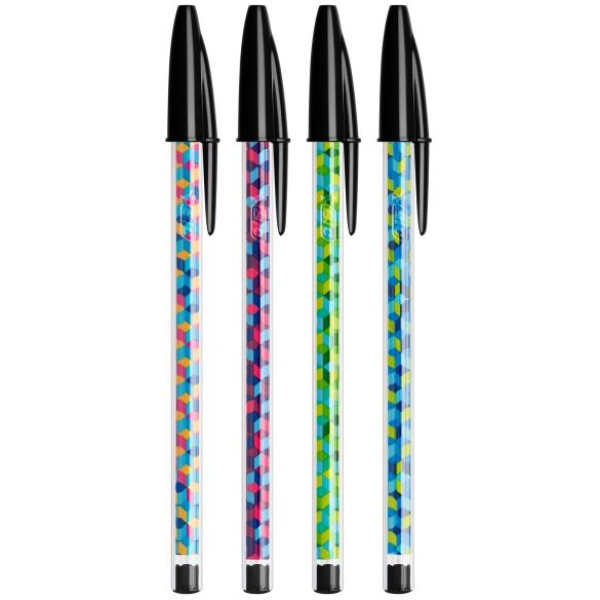Penna a Sfera Cristal® Bic Collection - Punta da 1.0 MM. Colore Blù  Confezione da 20 Pz.