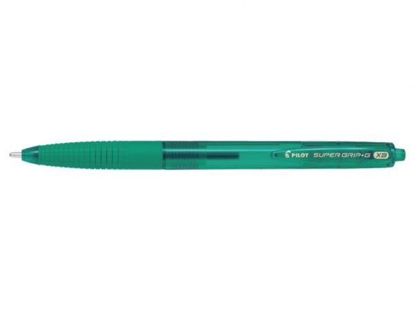 Penna a Sfera Pilot Supergrip G a Scatto Punta XB 1.6 MM. Colore Verde -   lo store on line della Cartolibreria Pegasus
